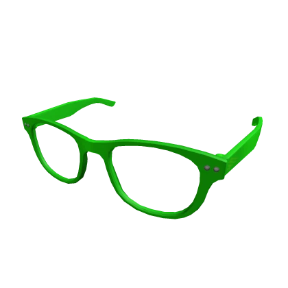 Neon Green Wayfarer Glasses