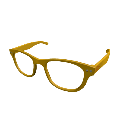 Yellow Wayfarer Glasses