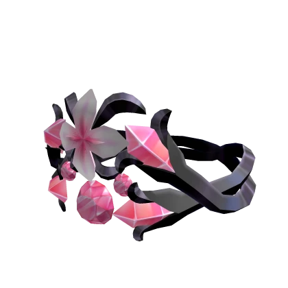 Ornamented Dark Orchid Crown