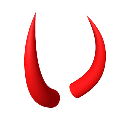 Red Demonic Horns