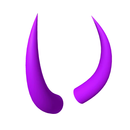 Purple Demonic Horns