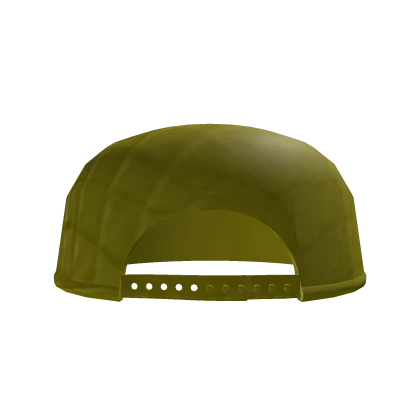 Yellow Backwards Flatbrim Cap