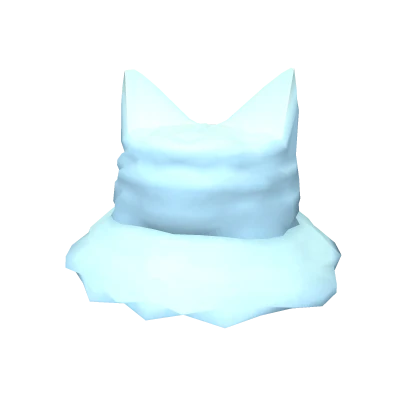 Kitty Fluffy Cute Blue Hat