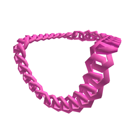 Pink Curb Chain