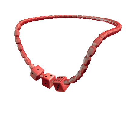 Ruby Dice Necklace