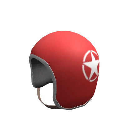 Red Stuntman Helmet