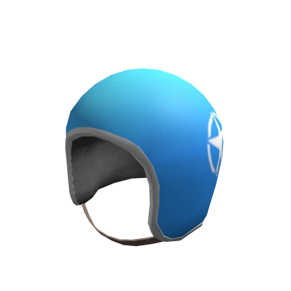 Blue Stuntman Helmet