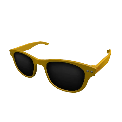 Yellow Wayfarer Sunglasses