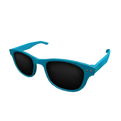 Blue Wayfarer Sunglasses