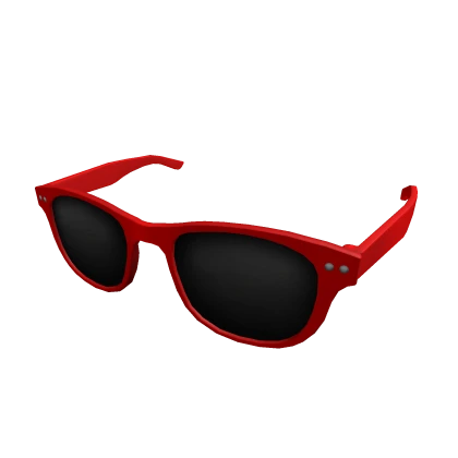 Red Wayfarer Sunglasses