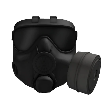 Black PMK-4 Gas Mask