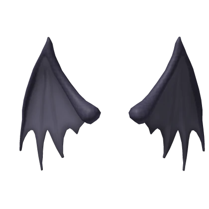 Darker Grey Scalie Dragon Wings