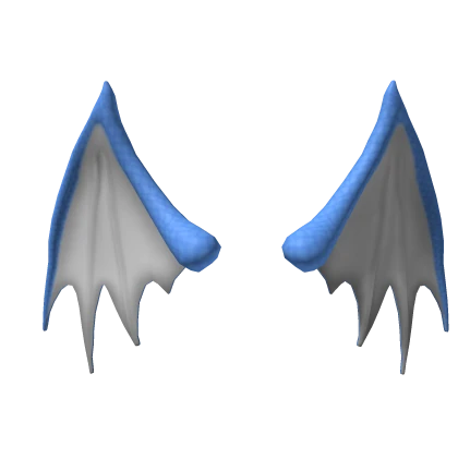 Blue Scalie Dragon Wings