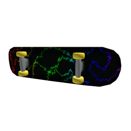 Side Skateboard of Rainbow Spark