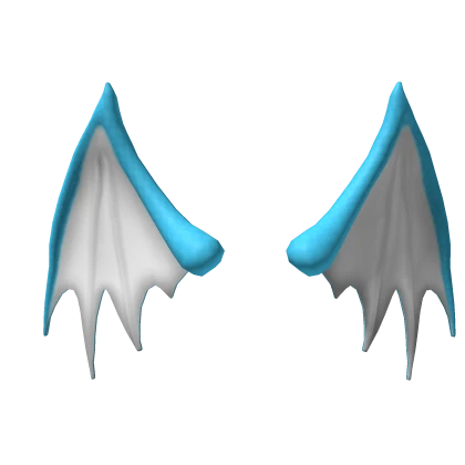 Cyan Scalie Dragon Wings