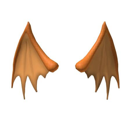 Orange Scalie Dragon Wings