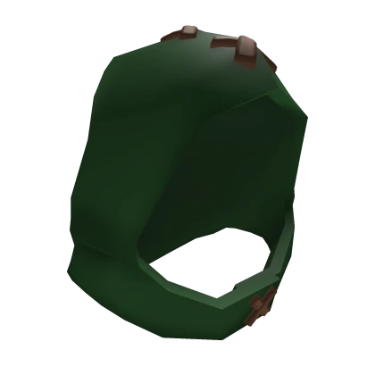 Stitched Green Hood