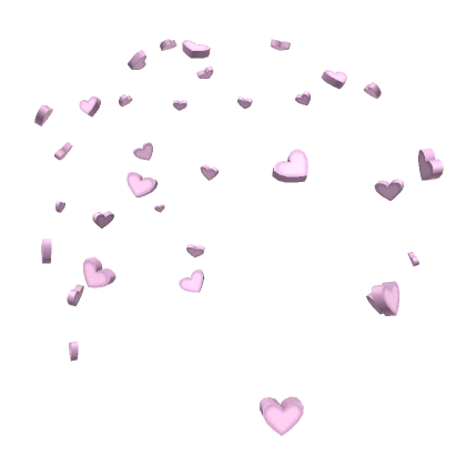 Pink Candy Heart Confetti