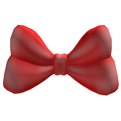 Red Head Bow