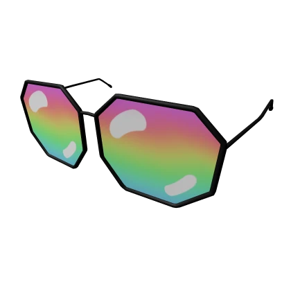 Colorful Octagon Glasses