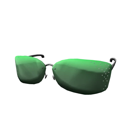 Green Y2K Sunglasses