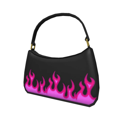 Flame Purse Pink