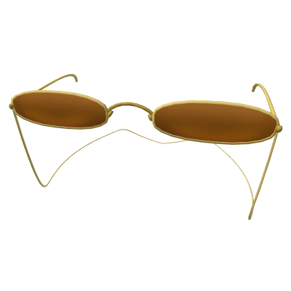 Bronze Retro Aesthetic Sunglasses