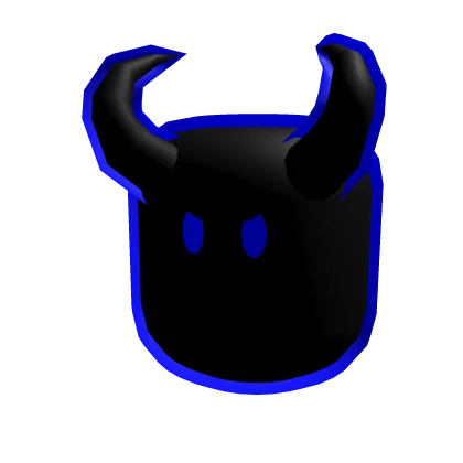 Blue Toony Demon Head