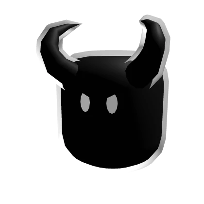 White Toony Demon Head