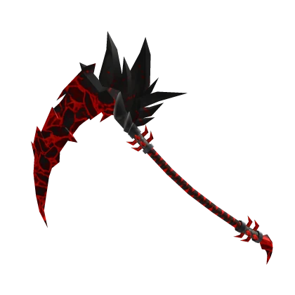 Red Volcanic Scythe