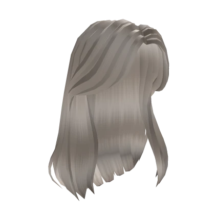 Simply A Platinum Hairstyle