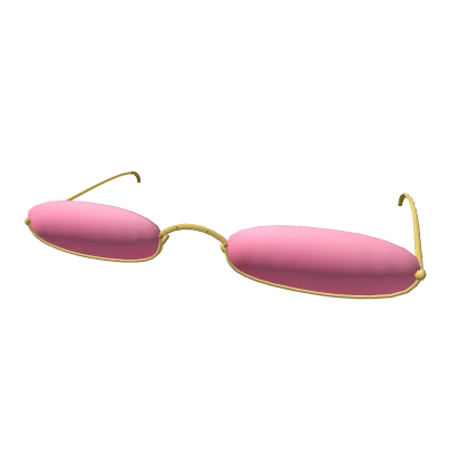 Pink & Gold Studded Punk Shades