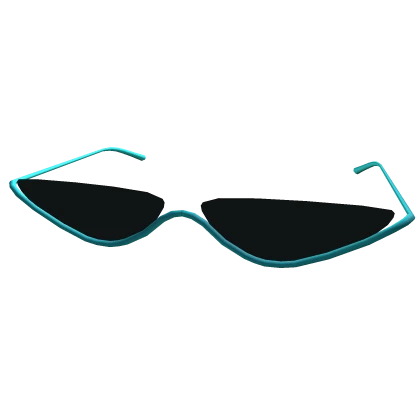 Luxury Cat Eye Glasses Cyan