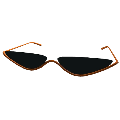 Luxury Cat Eye Glasses Orange