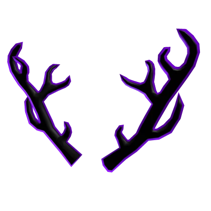 Purple Toony Antlers