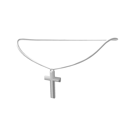 Silver Cross Necklace 1.0