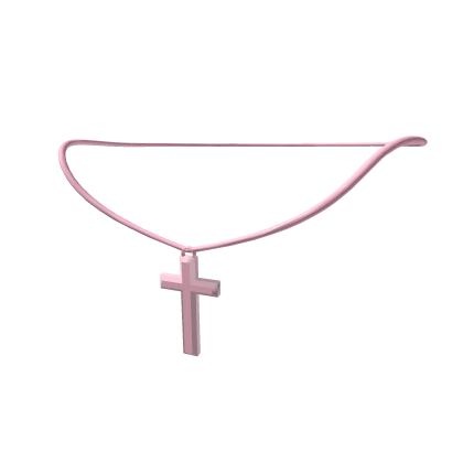 Pink Cross Necklace 1.0