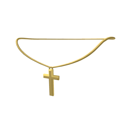 Gold Cross Necklace 1.0