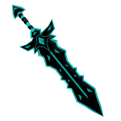 Cyan Toony Sword