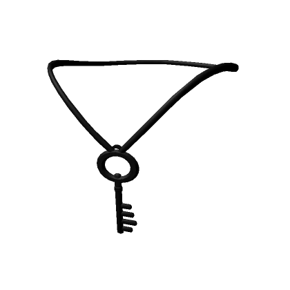 Black Key Necklace 1.0