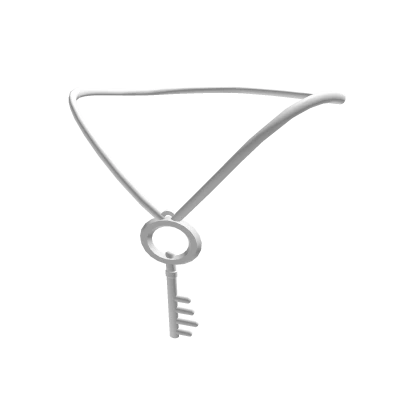 Silver Key Necklace 1.0