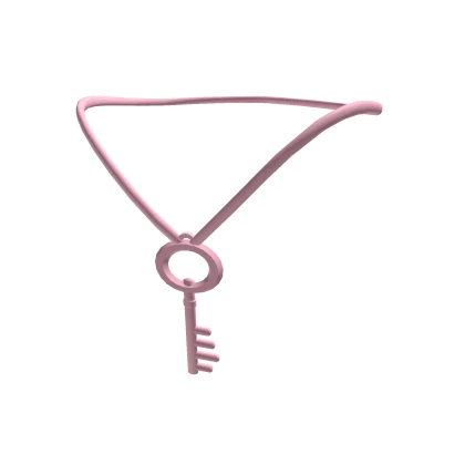 Pink Key Necklace 1.0