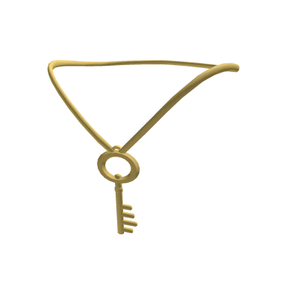 Gold Key Necklace 1.0