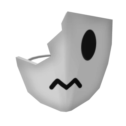 Worried Cracked Mask