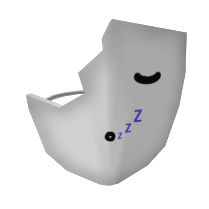 Sleeping Cracked Mask