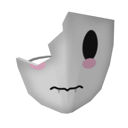 Nervous Vampire Cracked Mask