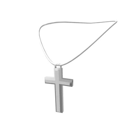 Silver Cross Necklace 3.0