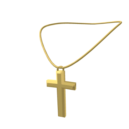 Gold Cross Necklace 3.0