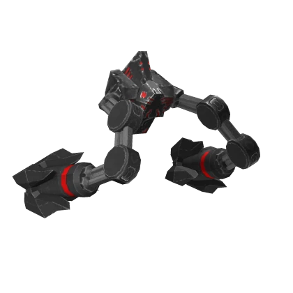 Red Mecha Arms (Under-Hanging)