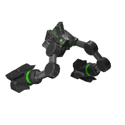 Green Mecha Arms (Under-Hanging)